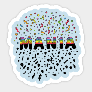 Mania Sticker